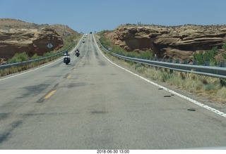 113 a02. drive from scottsdale to gateway canyon - Utah south of moab