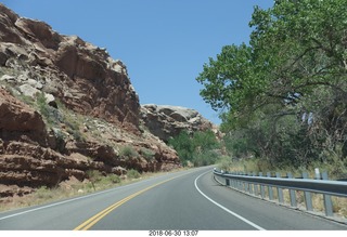 116 a02. drive from scottsdale to gateway canyon - Utah south of moab
