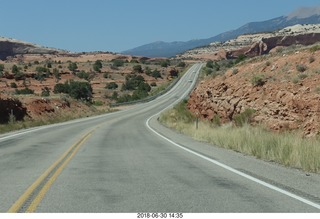 128 a02. drive from scottsdale to gateway canyon - Utah south of moab