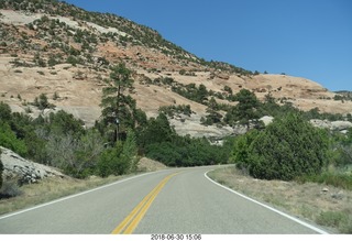 139 a02. drive from scottsdale to gateway canyon - Utah south of moab