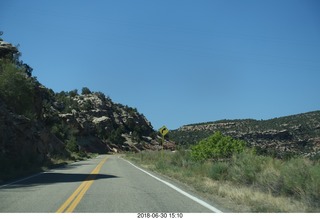 146 a02. drive from scottsdale to gateway canyon - Colorado