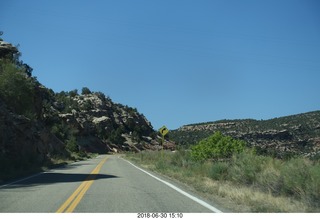 drive from scottsdale to gateway canyon - Colorado