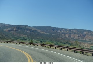 153 a02. drive from scottsdale to gateway canyon - Colorado