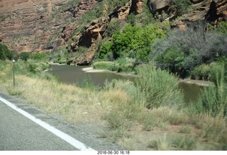 drive from scottsdale to gateway canyon - Colorado - Delores River