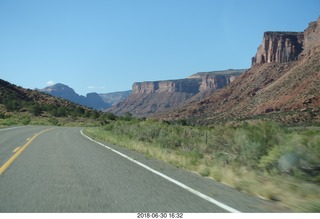 184 a02. drive from scottsdale to gateway canyon - Colorado south of Gateway Canyon