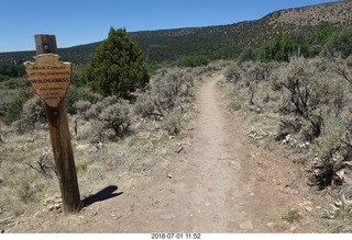 27 a03. Black Canyon of the Gunnison National Park hike