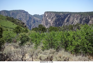 30 a03. Black Canyon of the Gunnison National Park hike
