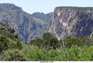 Black Canyon of the Gunnison National Park sign