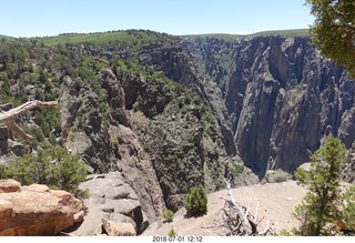 39 a03. Black Canyon of the Gunnison National Park hike