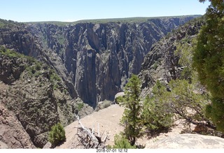 40 a03. Black Canyon of the Gunnison National Park hike