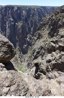 43 a03. Black Canyon of the Gunnison National Park hike
