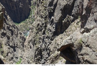 44 a03. Black Canyon of the Gunnison National Park hike
