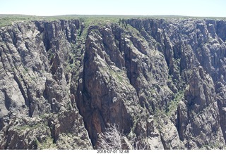 48 a03. Black Canyon of the Gunnison National Park hike