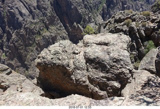 52 a03. Black Canyon of the Gunnison National Park hike