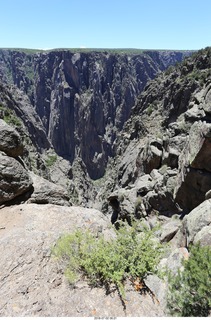 69 a03. Karen's picture - Black Canyon of the Gunnison