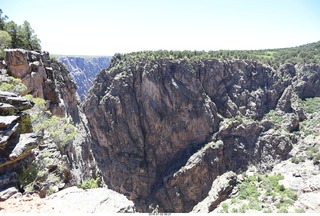 77 a03. Karen's picture - Black Canyon of the Gunnison