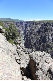 79 a03. Karen's picture - Black Canyon of the Gunnison