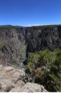 86 a03. Karen's picture - Black Canyon of the Gunnison