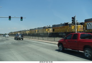8 a03. drive to colorado national monument - look at all those railroad helper engines for the mountains