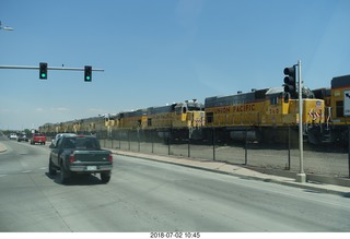 9 a03. drive to colorado national monument - look at all those railroad helper engines for the mountains