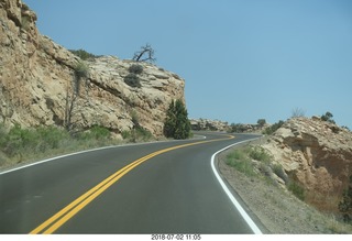 drive to colorado national monument - look at all those railroad helper engines for the mountains