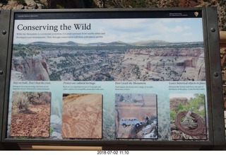 25 a03. Colorado National Monument sign