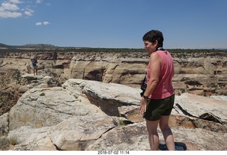 34 a03. Colorado National Monument + Karen