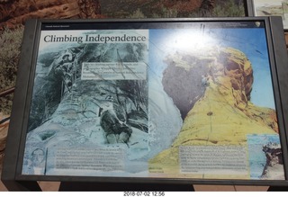 121 a03. Colorado National Monument sign