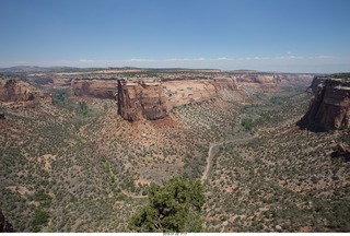 Colorado National Monument entrance sign