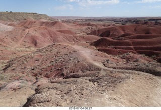 Petrified Forest National Park - Painted Desert vista view