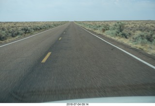 Petrified Forest National Park sign