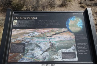 Petrified Forest National Park sign