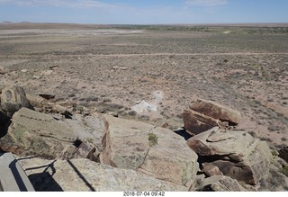 Petrified Forest National Park sign