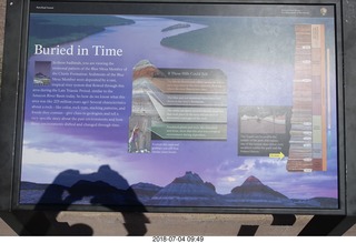 Petrified Forest National Park sign