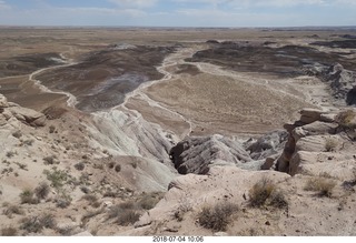 Petrified Forest National Park - petrified log