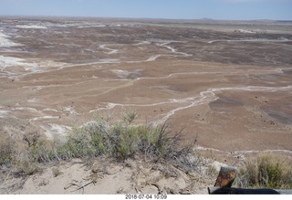 120 a03. Petrified Forest National Park - Blue Mesa hike