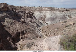 Petrified Forest National Park - Blue Mesa hike