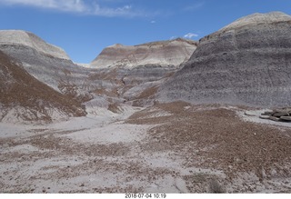 Petrified Forest National Park - Blue Mesa hike