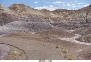 Petrified Forest National Park - Blue Mesa hike