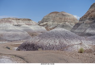 Petrified Forest National Park - Blue Mesa hike