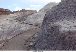 Petrified Forest National Park - Blue Mesa hike