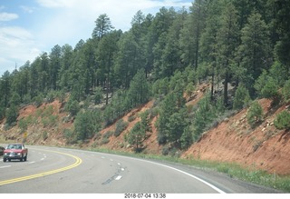 drive from petrified forest to payson