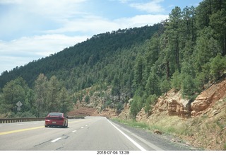 drive from petrified forest to payson