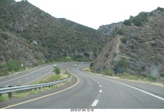 drive from petrified forest to payson