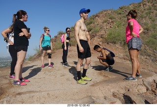 51 a04. NH2T hike - Camelback Cholla - Ricky Bobby, Zee, ...