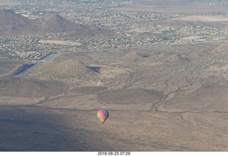 aerial near Phoenix - balloon