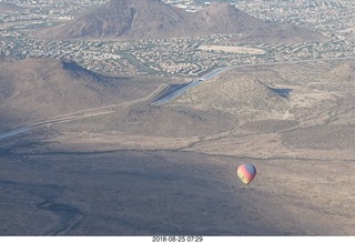 aerial near Phoenix - balloon