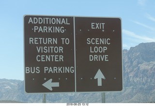 Las Vegas - Red Rock Canyon sign