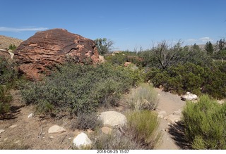 Las Vegas - Red Rock Canyon - thirteen mile drive - Pine Creek Canyon hike - cool rock