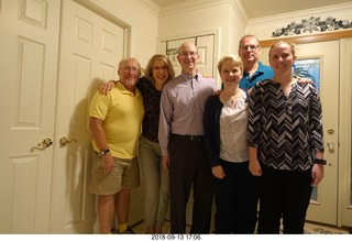 cousins Adam, Karen, Paul, Anita, Dan, and Jessie